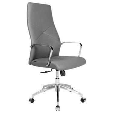 Imagem de Cadeira de Escritório Executiva Paris Cinza - Conforsit