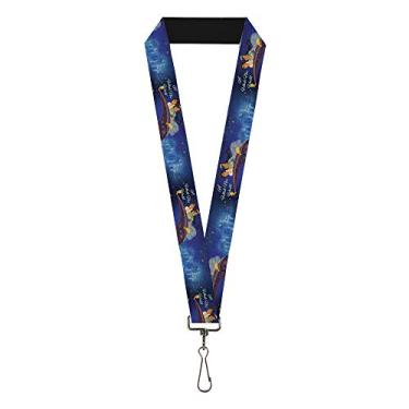 Imagem de Buckle-Down Lanyard Aladdin 2019 A Whole New World Magic Carpet Ride Scene, multicolorido, 55,88 cm x 2,54 cm, LY-1.0-WDY467