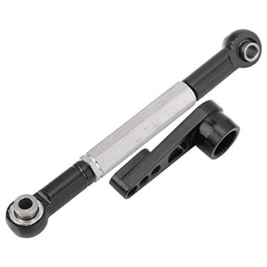 Imagem de SPYMINNPOO Peça de Atualização Leve de Ligação de Direção Em Liga de Alumínio para Carro RC MN86K, Fácil Instalação para Carro de Controle Remoto de Esteira 1:12, Material Durável, Adequado para