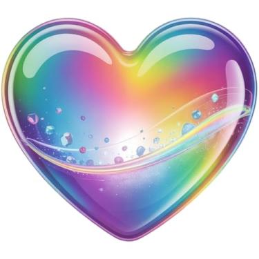 Imagem de Brincos de coração para o dia dos namorados, brincos femininos pendentes para lembrancinhas de festa, joias de acrílico para intercâmbio de estudantes, presentes para lembrancinhas de sala de aula