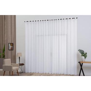 Imagem de Cortina de Renda Para Quarto Sala Escritório 2,80m X 1,70m - Denys Cor