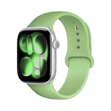 Imagem de Pulseira De Silicone Esportiva De 46mm, 42mm, 45mm, 44mm, 40mm Para Ap