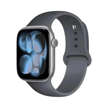 Imagem de Pulseira De Silicone Esportiva De 46mm, 42mm, 45mm, 44mm, 40mm Para Ap