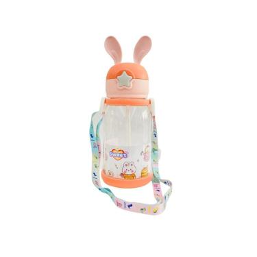 Imagem de Garrafa Infantil Coelho 550Ml Com Adesivo