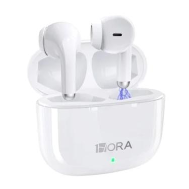 Imagem de Fone Ouvido Sem Fio 1hora Aut203b Bluetooth 5.3 Branco