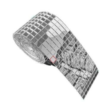 Imagem de Adesivos De Espelho Em Mosaico 3D, Decalque De Parede Para Decoração D