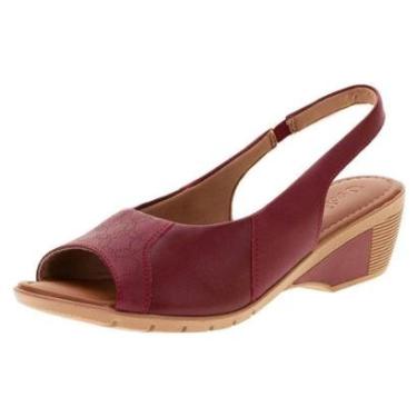 Imagem de Sandália Feminina Salto Baixo Usaflex - Aa0920-Feminino