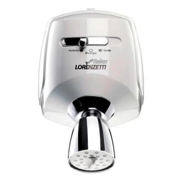 Imagem de Chuveiro elétrico de parede Lorenzetti Relax Ultra Relax bra, 220V