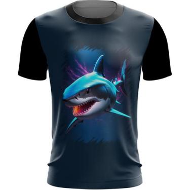 Imagem de Camiseta Dryfit Tubarão Shark Rei dos Mares 4 - Kasubeck Store®, Baby 