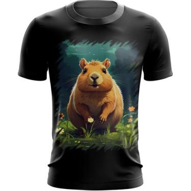 Imagem de Camiseta Dryfit Capivara do Bem Animalzinho 3 - Kasubeck Store®, Baby 