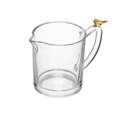 Imagem de Leiteira de Cristal Transparente Golden Bird 250ml Wolff
