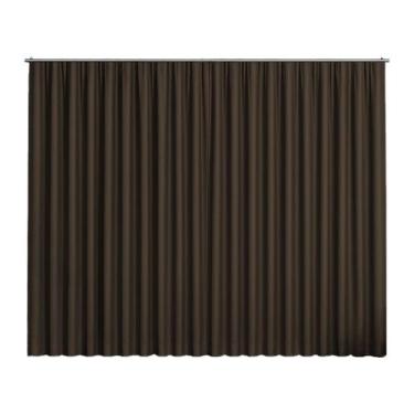 Imagem de Cortina Basic Blackout Tecido Corta Luz 3,00x2,70m para Trilho Suiço 2
