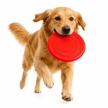 Imagem de Frisbee Para Cachorro Disco Mordedor Tpr Resistente - BJ Cambalhota, V