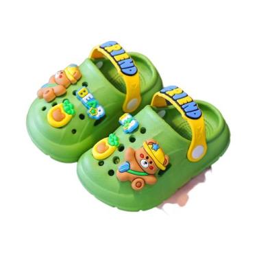 Imagem de Sapatos De Jardim Para Meninas Com Estampa De Coelho, Solado Macio, Re