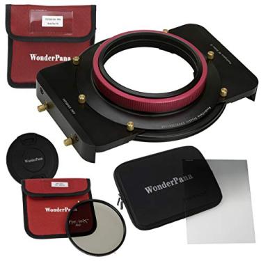Imagem de Kit WonderPana FreeArc Essential CPL 0.6SE - Suporte de filtro de núcleo, tampa de lente, 66 suportes, 0,6 Soft Edge Grad ND e 145mm CPL Filters para Sony FE 12-24mm f/4 G E-Mount Lens