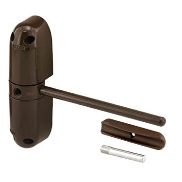 Imagem de (Brown) - Prime-Line KC17HD Safety Spring Door Closer - Easy to Instal to Convert Hinged Doors to Self-Closing - Diecast Construction (4-1/4" Brown, Non-Handed)
