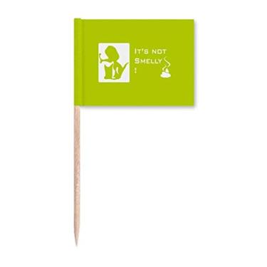 Imagem de Playful Beagle Denies Poop Sinalizadores de palito de dente fedorento Topper Decoração de festa