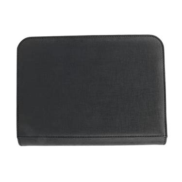 Imagem de Fichário de Cartões Colecionáveis, 4 Bolsos para até 160 Cartões PU Couro Tipo Mesh Mesh Livro de Armazenamento de Cartões Fotográficos (Preto)