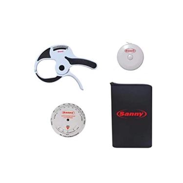 Imagem de Kit Adipômetro Trena Disco Sanny com Bolsa