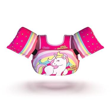 Imagem de Boia Infantil com Colete Salva Vidas Nash Unicórnio
