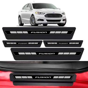 Imagem de Kit Soleira Porta Top Premium Ford Fusion Todos anos