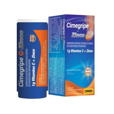 Imagem de Cimegripe C + Zinco Com 10 Comprimidos Efervescentes