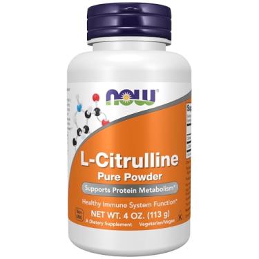 Imagem de L-Citrulline Pure Powder Now Foods 113 g em pó