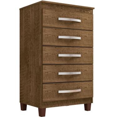 Imagem de Cômoda 5 Gavetas Cannes - Casa Chick