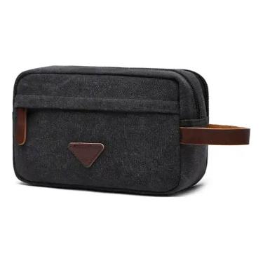 Imagem de Necessaire Viagem Canvas Alça Na Lateral 32-5