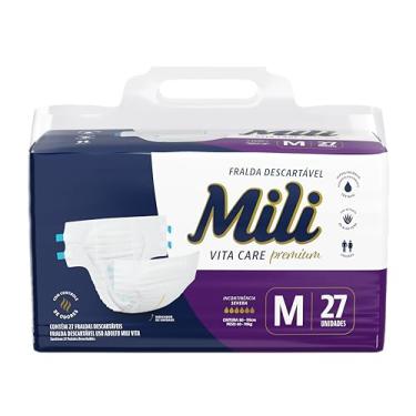 Imagem de Mili Fralda Adulto Vita Premium Mega M - 27 Unidades