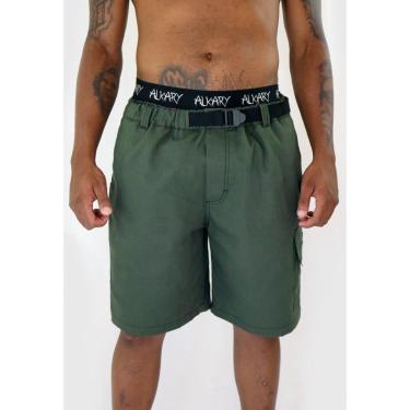 Imagem de Shorts Elástico Bolsos Água Alkary-Masculino