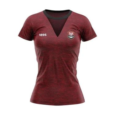 Imagem de Camisa Braziline Flamengo Pilus Feminina-Feminino