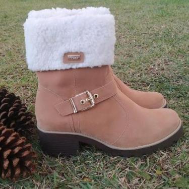 Imagem de Bota Esquel Nobuck Peluciada Com Lã Pelinhos-Feminino