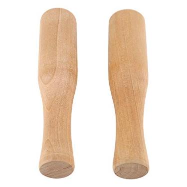 Imagem de QANYEGN Conjunto De Pilão De Madeira 2 Peças, Macerado De Pilão, Moagem De Haste Para Moer Purês De Creme, Bebidas E Coquetéis