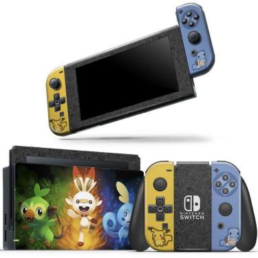 Imagem de Skin Adesivo Protetor Para Nintendo Switch Pokémon Sword Shield B6