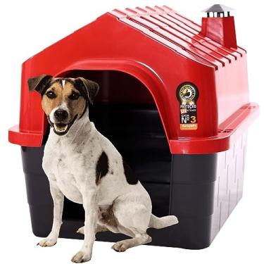 Imagem de Casa De Cachorro Durahouse N.3 Vermelha