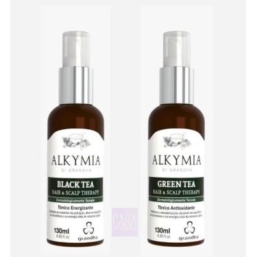 Imagem de Grandha Alkymia Kit Tônico Green Tea E Black Tea