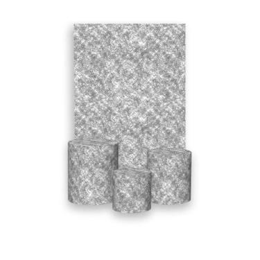 Imagem de Painel De Festa Vertical 1,50 x 2,20 + Trio De Capas Cilindro -  Efeit