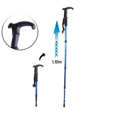 Imagem de Bengala de treck Caminhada 110 cm Bengala - MAGALU - JackShop da Amazô