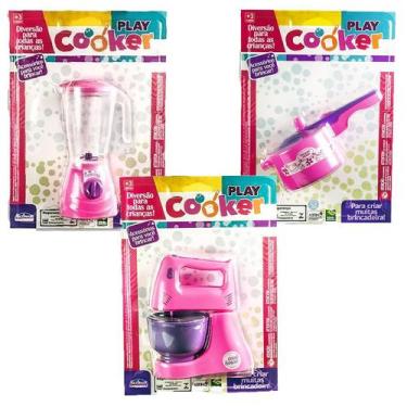 Imagem de Conjunto De Brinquedo Utensílios De Cozinha Infantil - Altimar Brinque