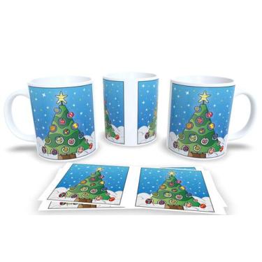 Imagem de Canecas de Porcelana Personalizadas 6 - Estampa Sublimada, Mod.108