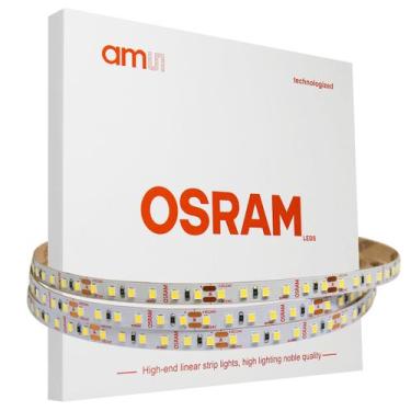 Imagem de Fita Led Osram Alto Brilho 2835 120 leds 24v 5m 12w/m IRC95
