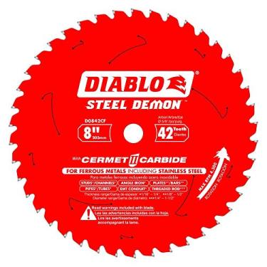 Imagem de Lâmina de metal ferroso Diablo D0842CF 20 cm Steel Demon 42T Cermet II Carboneto 4 unidades