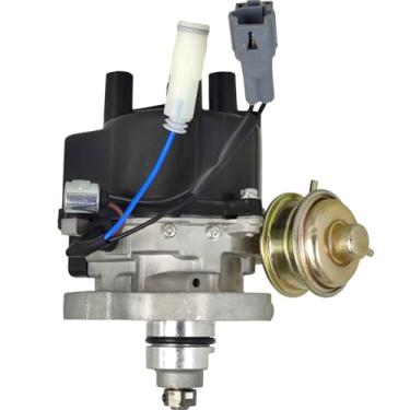 Imagem de XYZIL Distribuidor de ignição eletrônica DST767 19030-16120 compatível com Toyota Corolla 4AF L4 1.6L 1587CC DOHC 1988 1989 4 cilindros com tampa e rotor TY38