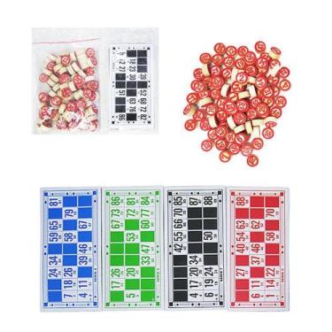 Imagem de Jogo Bingo Rocie com 48 Cartelas + 90 números