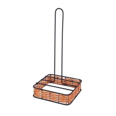 Imagem de Suporte para Papel Toalha Mimo Rattan YK23388 - Mimo Style