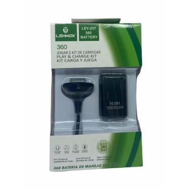 Imagem de Bateria Para Controle  360 Com Carregador E Cabo 1.4m - lehmox