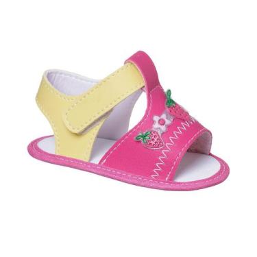 Imagem de Sandalia Infantil Bebe Meninos e Meninas Com enfeites - Baby Soffete, 