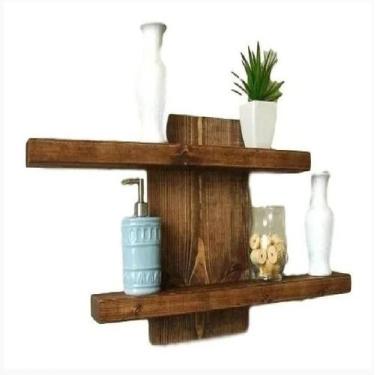 Imagem de Prateleira Organizadora Multiuso Madeira Maciça - Loja do Pinho