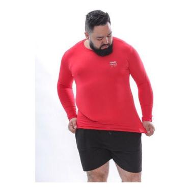 Imagem de Camisa Plus Size Segunda Pele Camiseta Rash Guard Masculina - Don moda